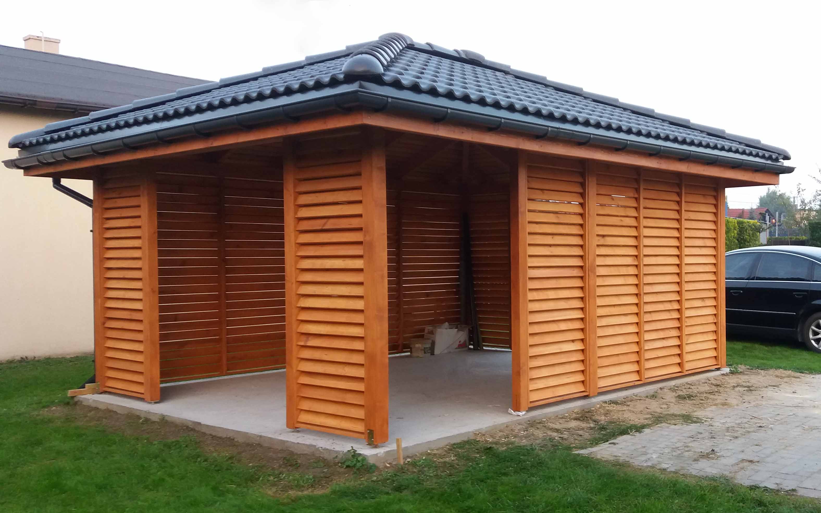 awangardowa altana ogrodowa nowoczesna altana ogrodowa