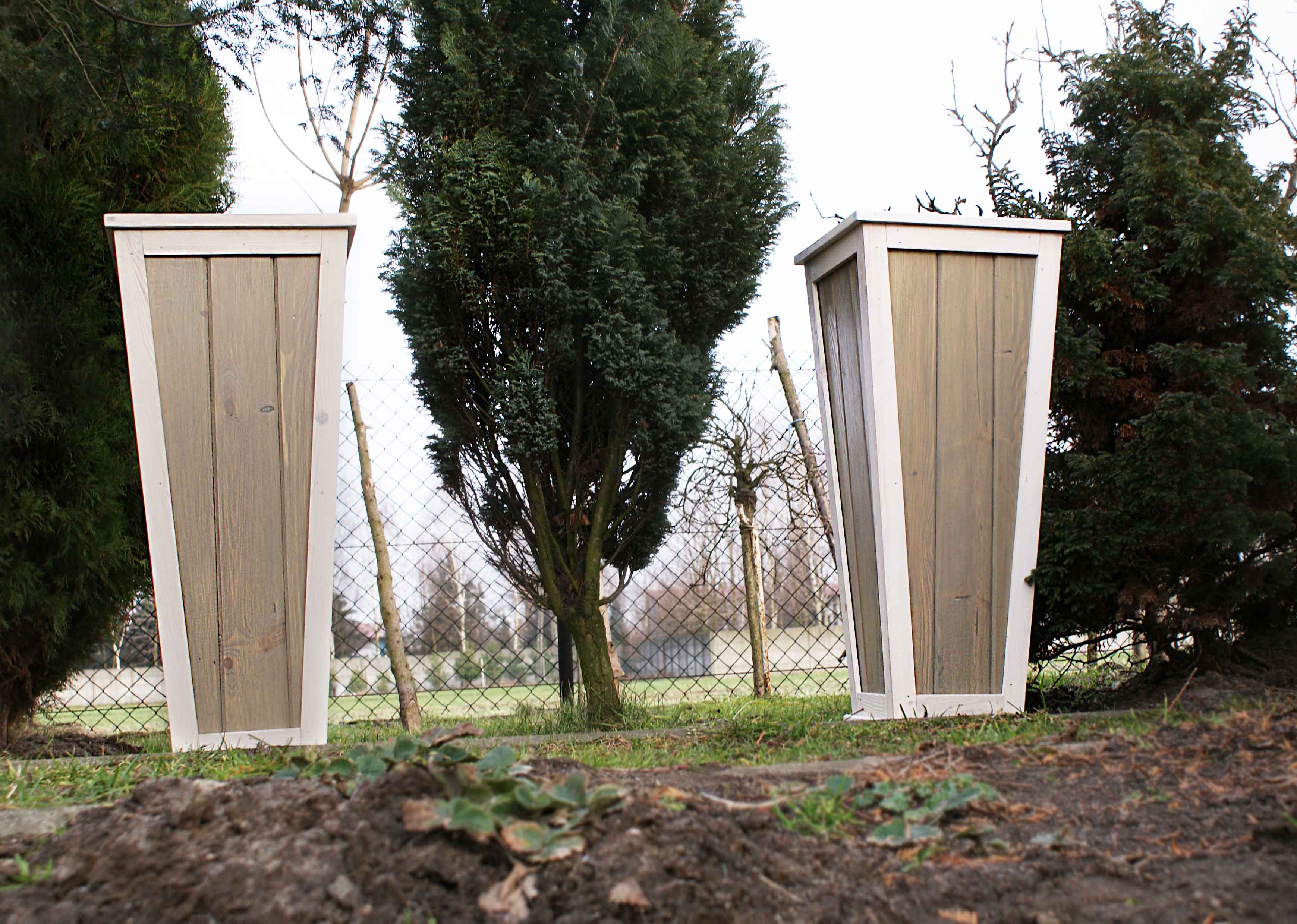 stylowe donice ogrodowe drewniane donice ogrodowe inne niż wszystkie