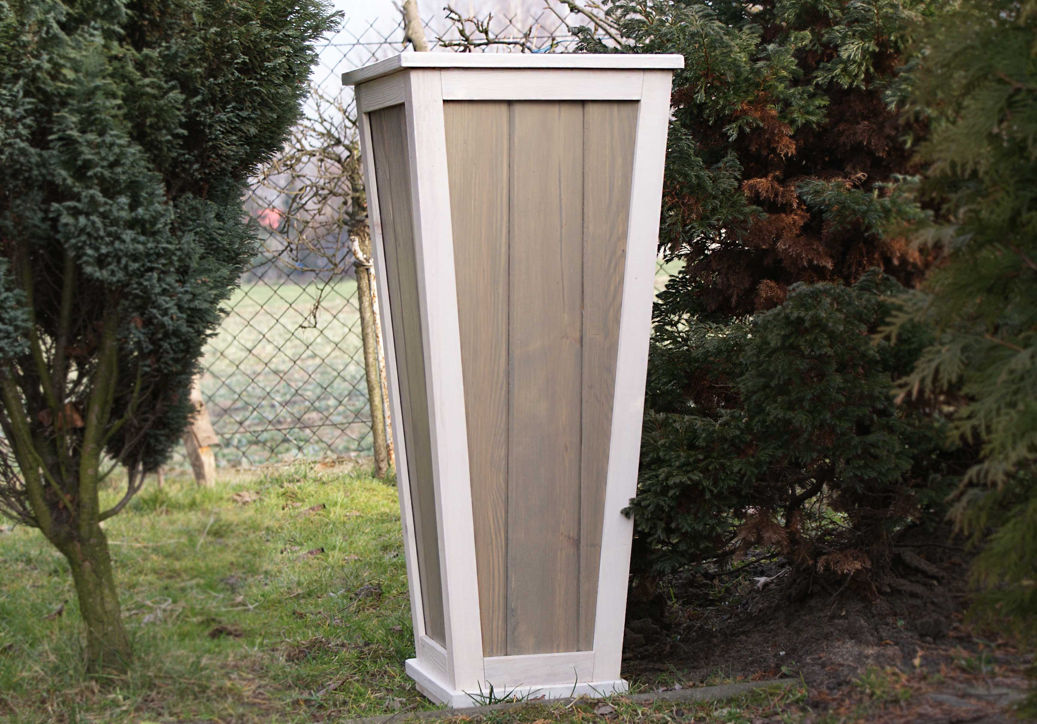 nowoczesna awangardowa donica ogrodowa