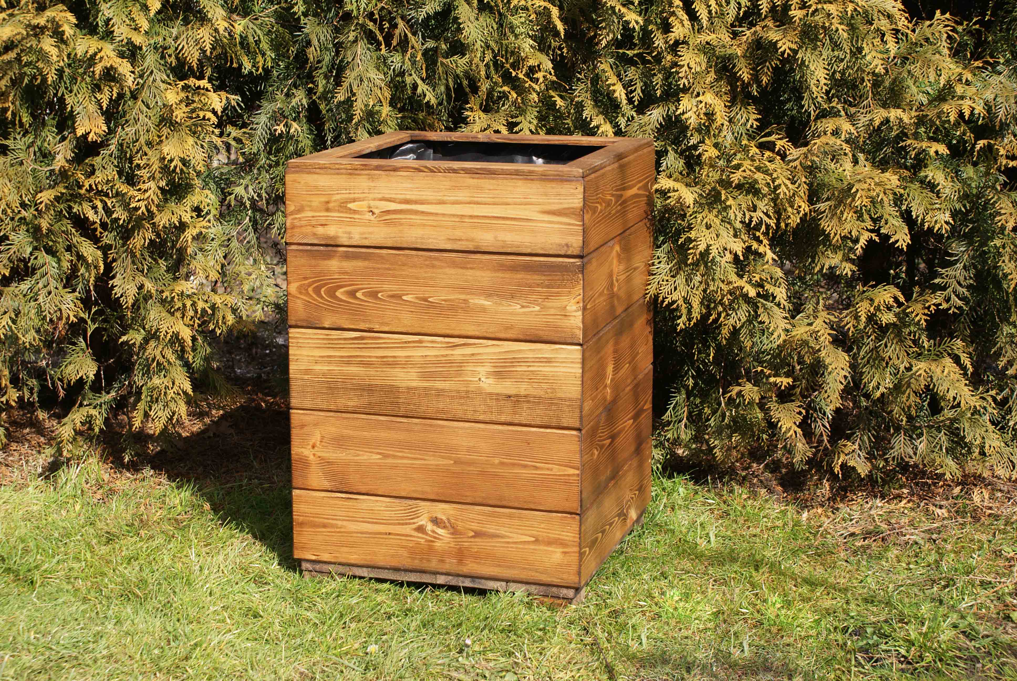 donica ogrodowa drewniana